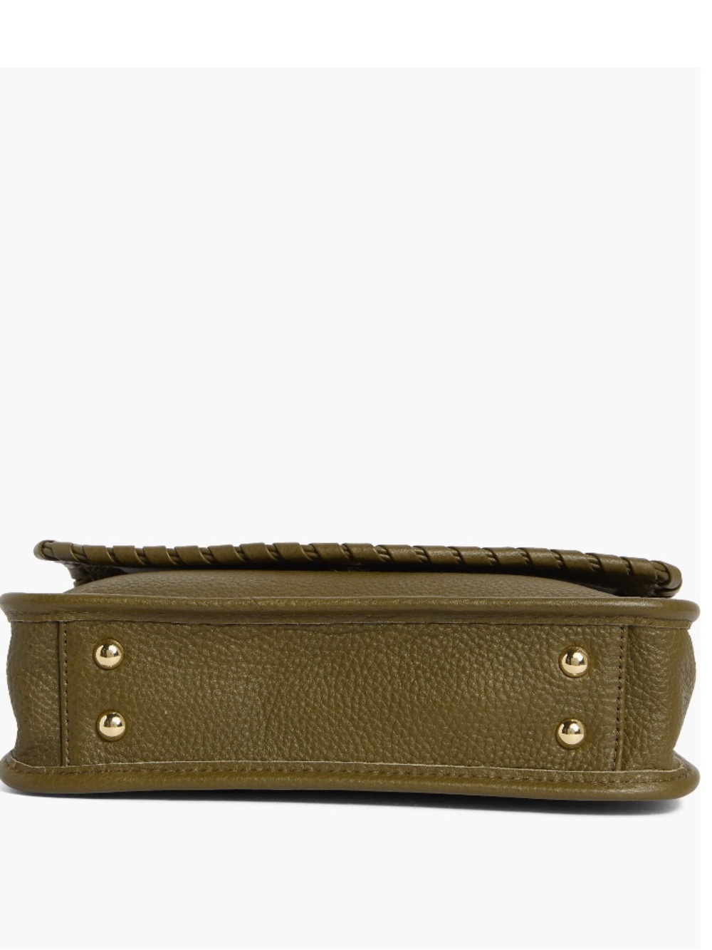 Aimee Kestenberg Talia Crossbody Leather Bag, Green (Kelp), Designer Chic, NEW - Picture 6 of 6